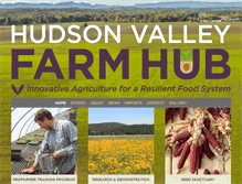 Tablet Screenshot of hvfarmhub.org